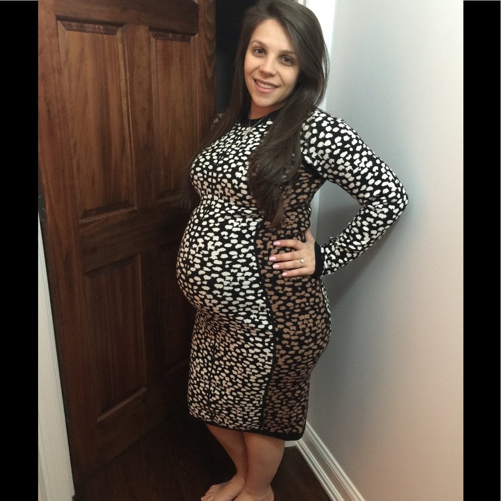 ASOS maternity sweater dress